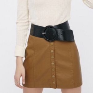 Leather Skirt